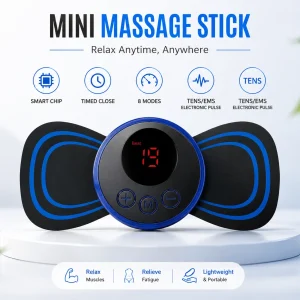Double Stick Mini Massage Stick – 8 Modes