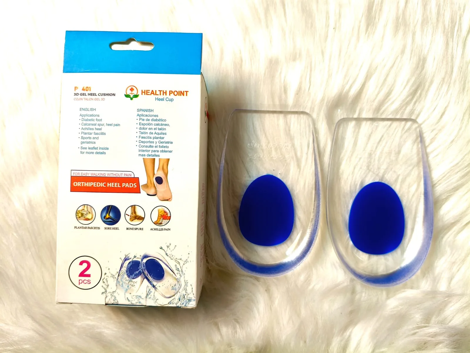 Health Point P401 3D Gel Heel Cushion - Image 3