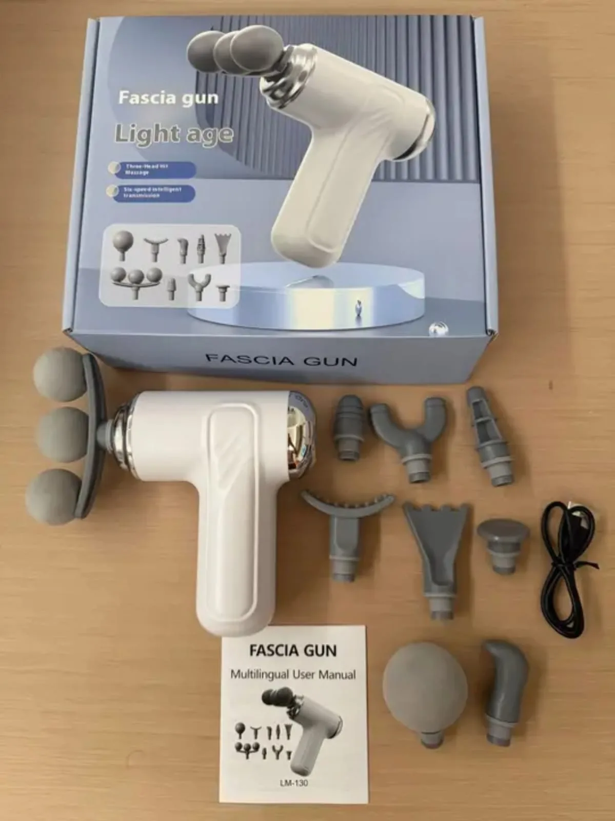 3 HED Light Age Fascia Massage Gun - Image 3