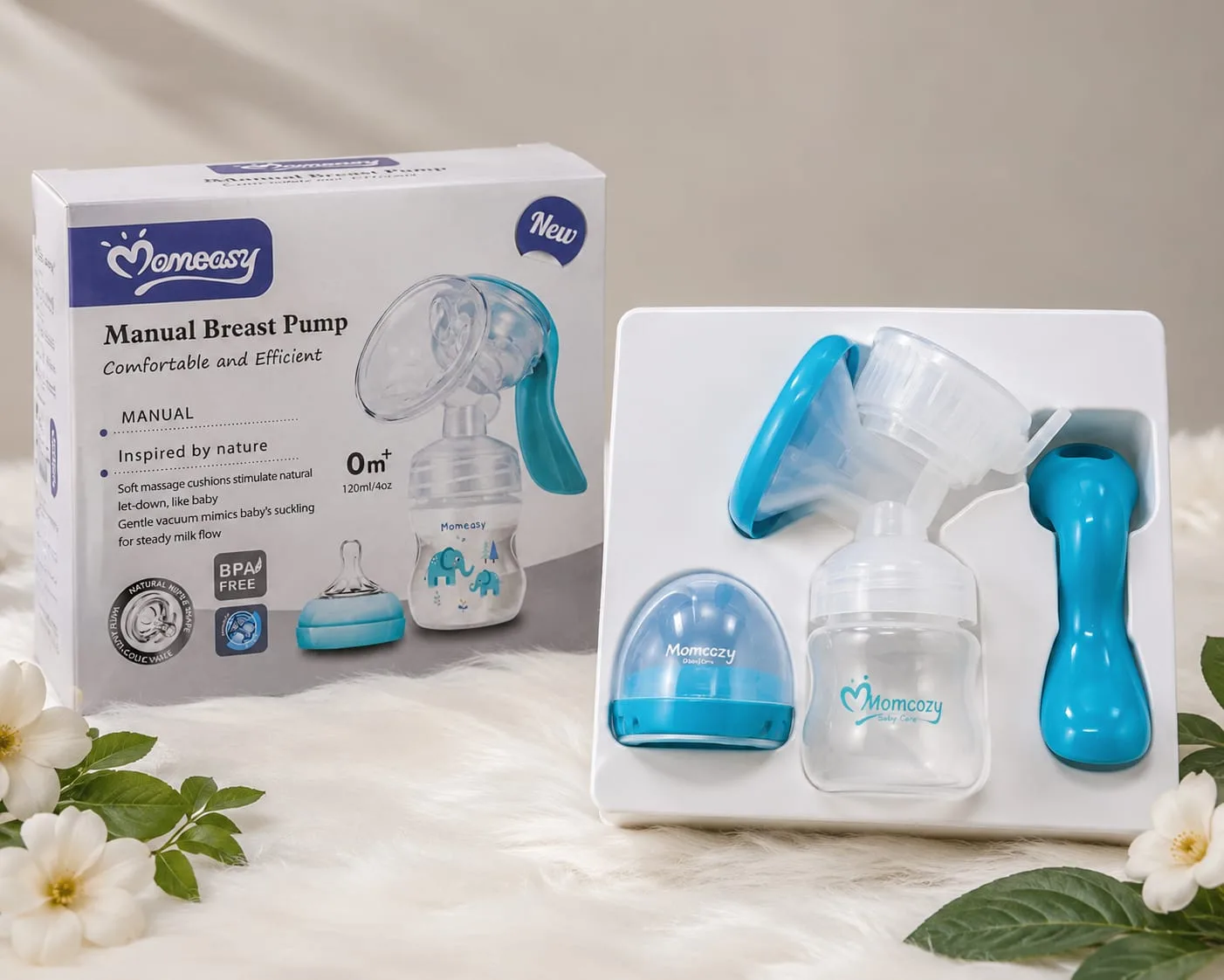 Momeasy Manual Breast Pump - 120 ML - Image 3