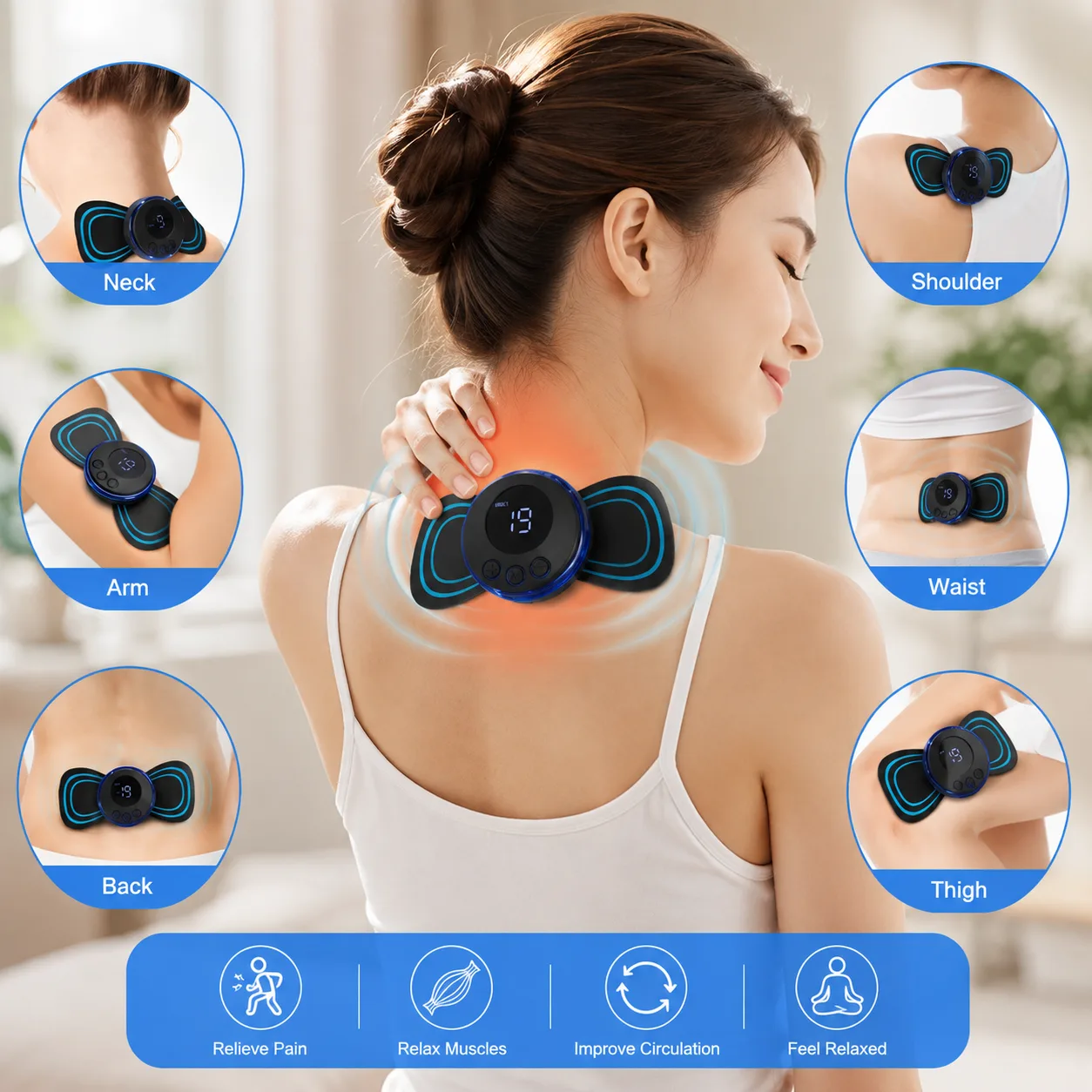 Double Stick Mini Massage Stick – 8 Modes - Image 3