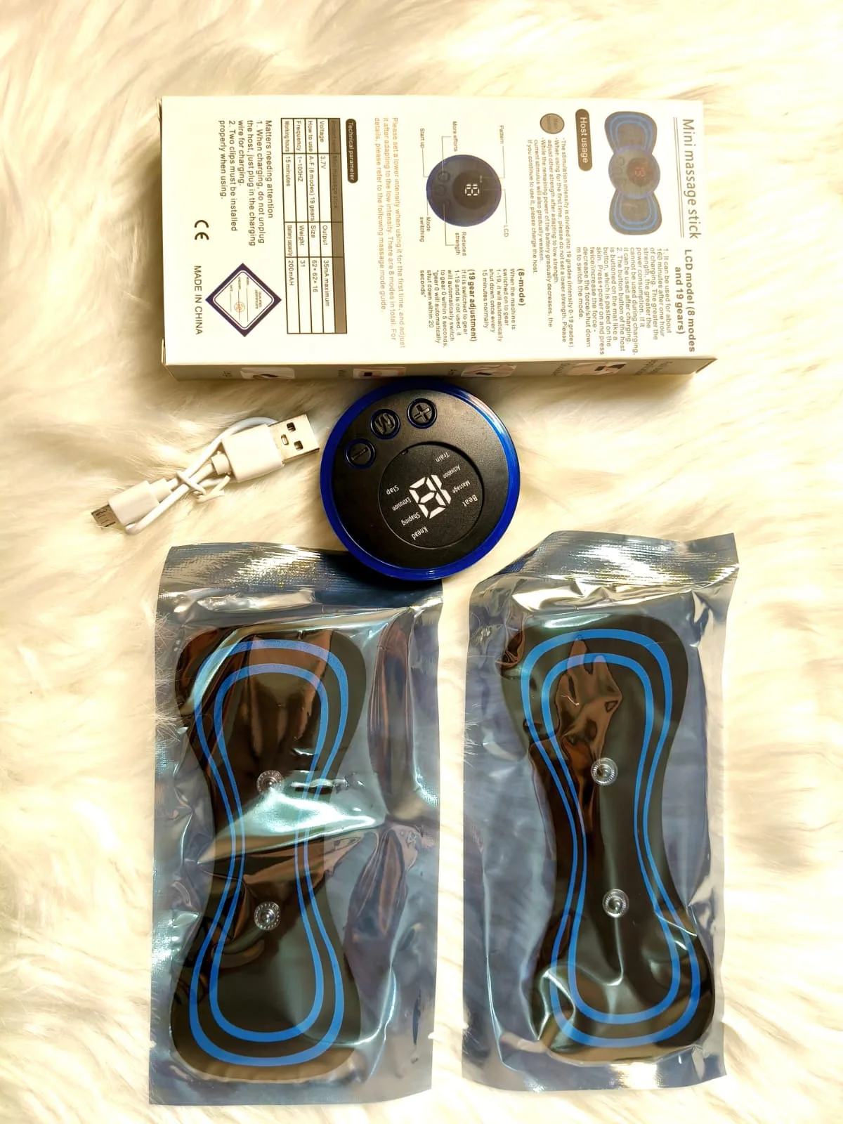 Double Stick Mini Massage Stick – 8 Modes - Image 4
