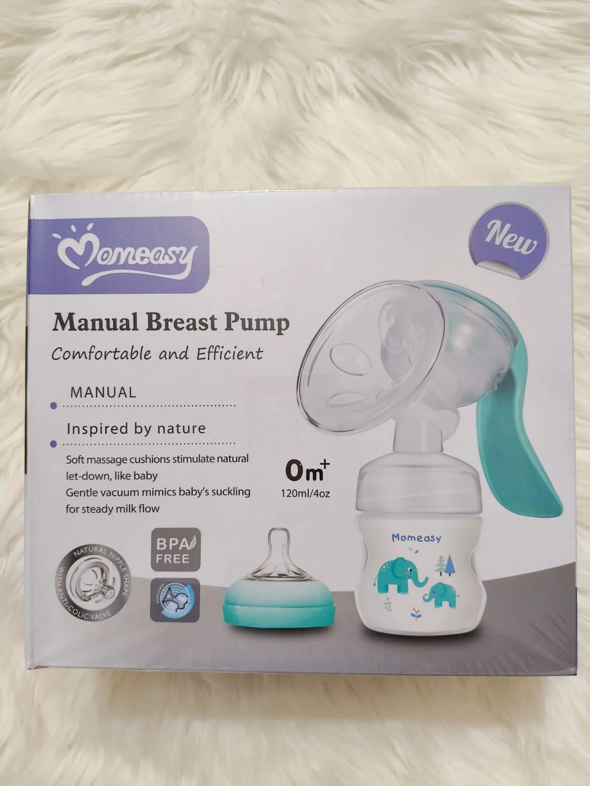 Momeasy Manual Breast Pump - 120 ML - Image 5